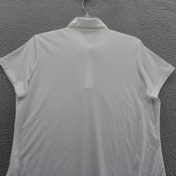 Walter Hagen Clubhouse Womens Golf Polo Shirt XXL White Breathable NWT - Picture 4 of 13